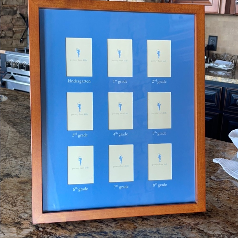 Pottery barn k-8th picture frame